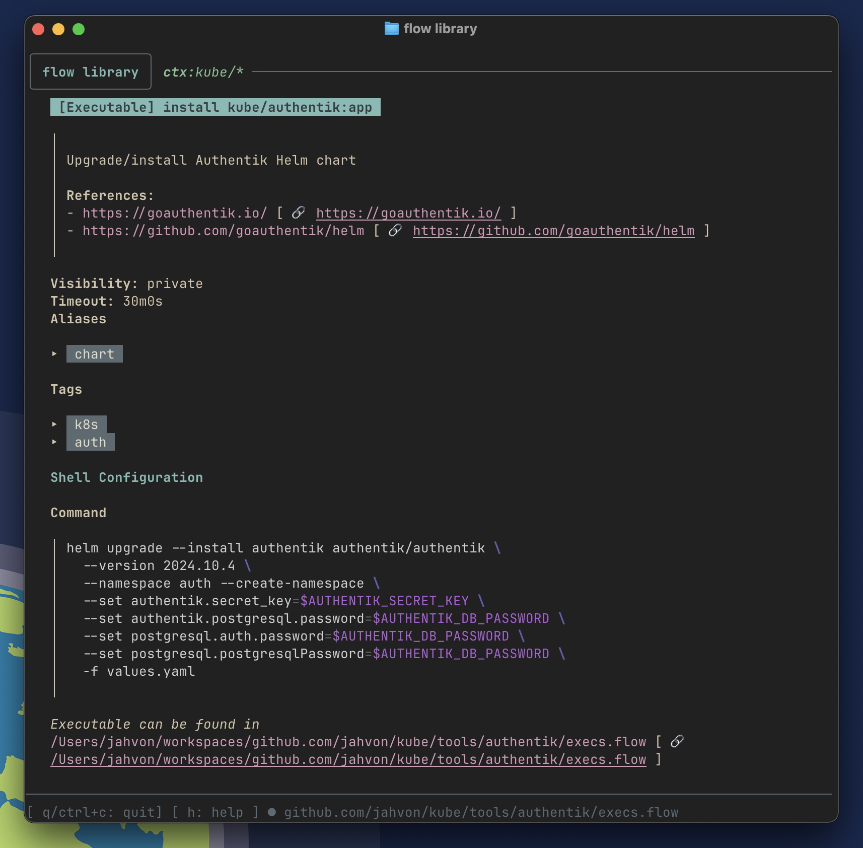 Authentik Executable